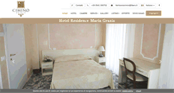 Desktop Screenshot of mariagrazia.ciminohotels.it