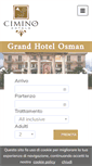Mobile Screenshot of grandhotelosman.ciminohotels.it